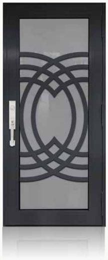 Single Bronze № 17 — decorative door panel design TD-SD-B17