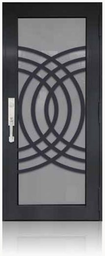 Single Bronze № 21 — decorative door panel design TD-SD-B21