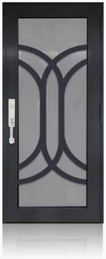 Single Bronze № 22 — decorative door panel design TD-SD-B22