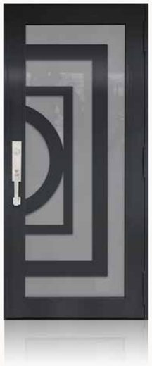 Single Bronze № 40 — decorative door panel design TD-SD-B40
