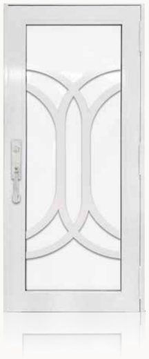 Single White № 22 — decorative door panel design TD-SD-W22