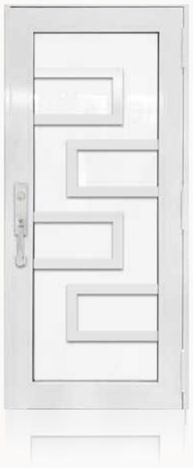 Single White № 28 — decorative door panel design TD-SD-W28