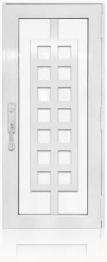 Single White № 31 — decorative door panel design TD-SD-W31