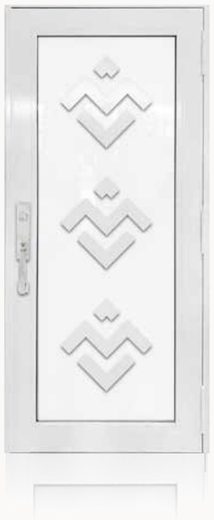 Single White № 34 — decorative door panel design TD-SD-W34