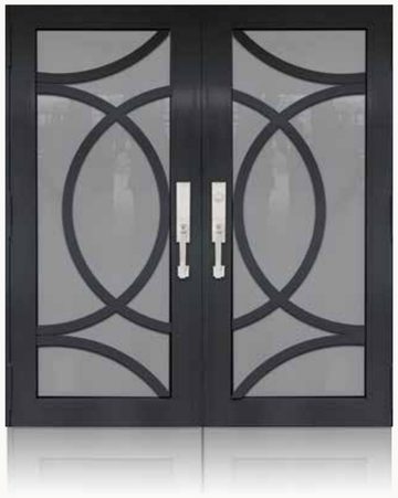 Double Bronze № 05 — decorative door panel design TD-DED-B05