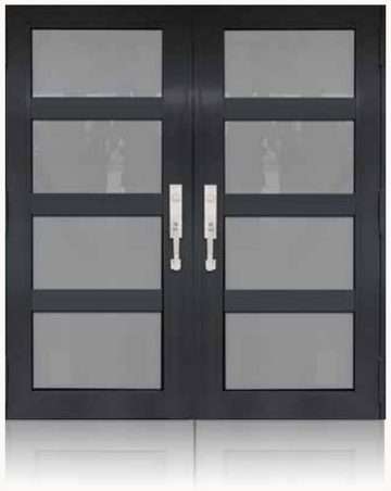 Double Bronze № 13 — decorative door panel design TD-DED-B13