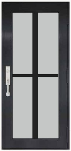 Single Bronze № 61 — decorative door panel design TD-SD-B61