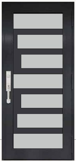 Single Bronze № 66 — decorative door panel design TD-SD-B66