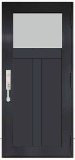 Single Bronze № 69 — decorative door panel design TD-SD-B69