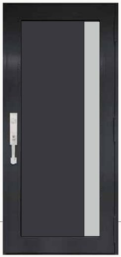 Single Bronze № 73 — decorative door panel design TD-SD-B73