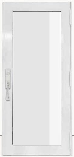 Single White № 73 — decorative door panel design TD-SD-W73