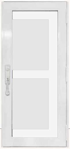 Single White № 75 — decorative door panel design TD-SD-W75