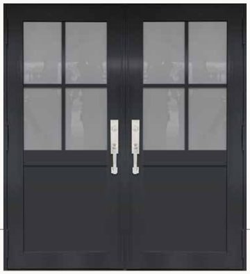 Double Bronze № 36 — decorative door panel design TD-DED-B36
