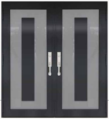 Double Bronze № 47 — decorative door panel design TD-DED-B47