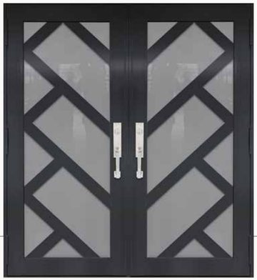 Double Bronze № 58 — decorative door panel design TD-DED-B58