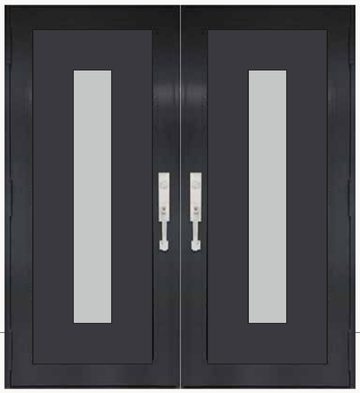 Double Bronze № 74 — decorative door panel design TD-DED-B74