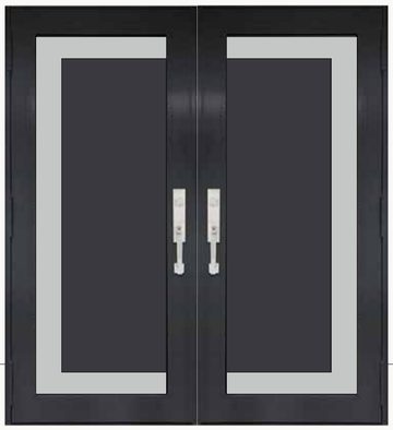Double Bronze № 76 — decorative door panel design TD-DED-B76