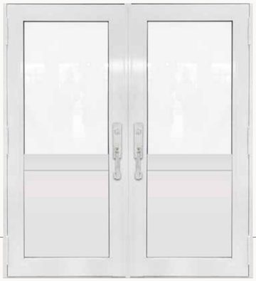 Double White № 40 — decorative door panel design TD-DED-W40